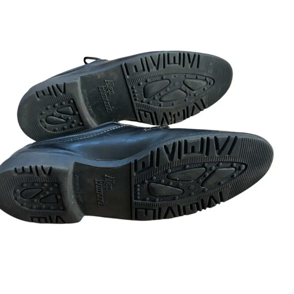 Allen Edmonds Wilbert Black Leather Loafers Size 10